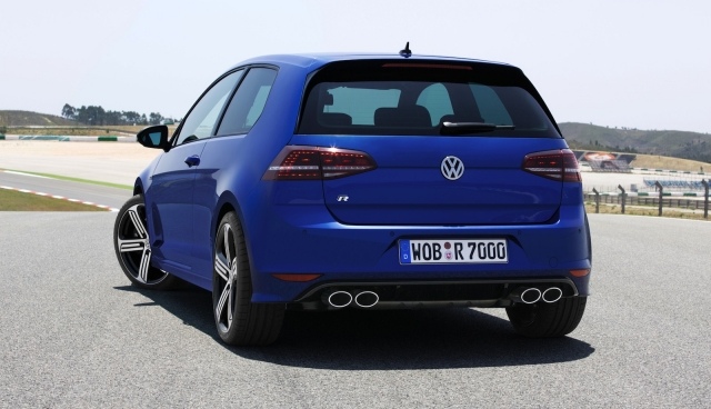 Volkswagen Golf R 2014 baghastighed