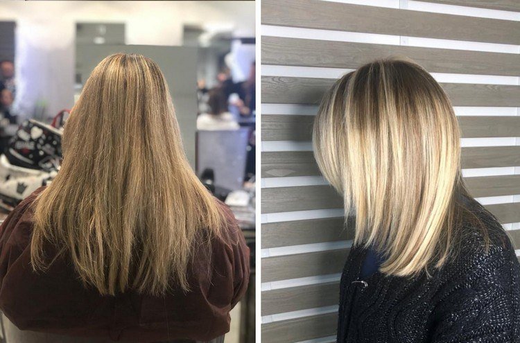 Blondt hår med højdepunkter board balayage hår trend