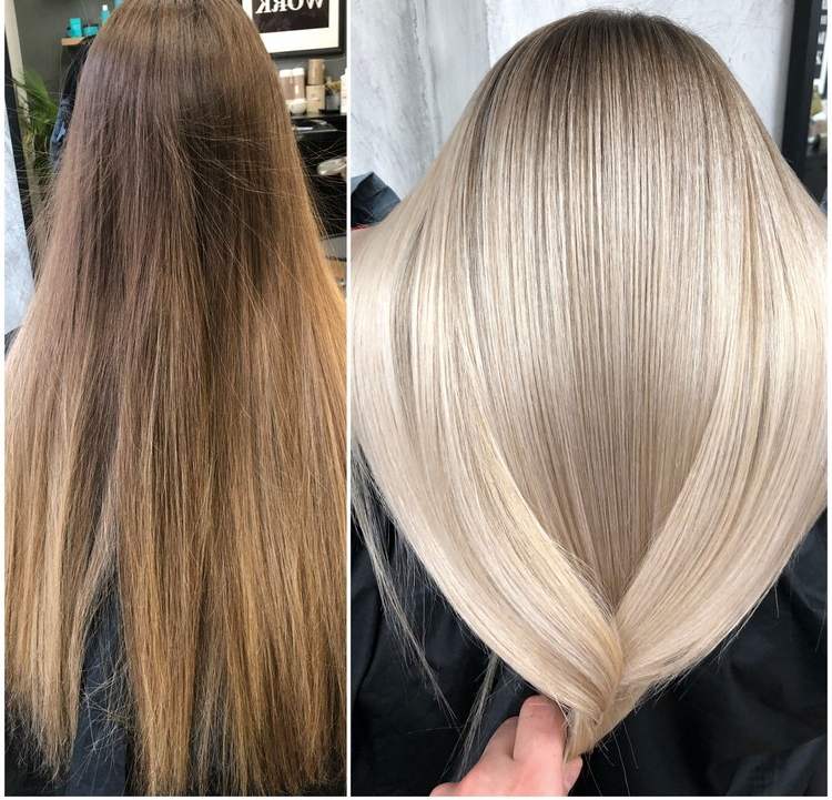 Blondt hår tendenser hvad er board balayage