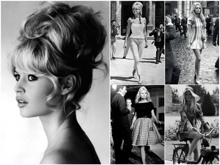 Brigitte Bardot frisure ideer vintage 60'erne