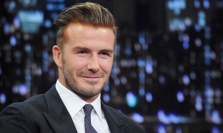 herresnit underskåret david beckham tæt skægjakke skjorte slips