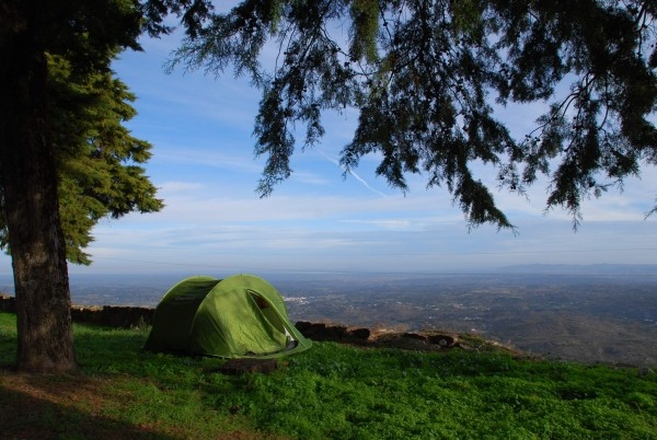 Campingpladser-Portugal panoramaudsigt