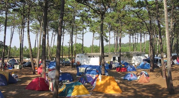 Orbitur campingpladser-midt i skoven ved havet
