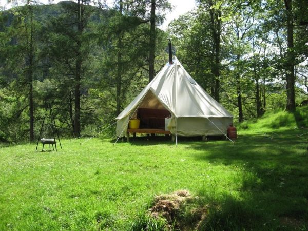 Camping telte lavet af bomuldsmateriale