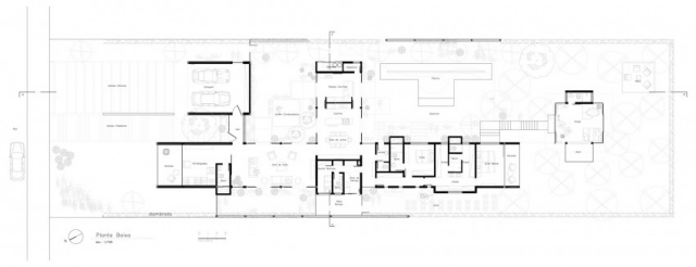 Bolig-hus-i-skoven-Casa-ME-bygning struktur-tilpasning-grundplan