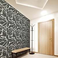 טפט שחור בעיצוב המסדרון בצילום בסגנון ניאו-בארוק