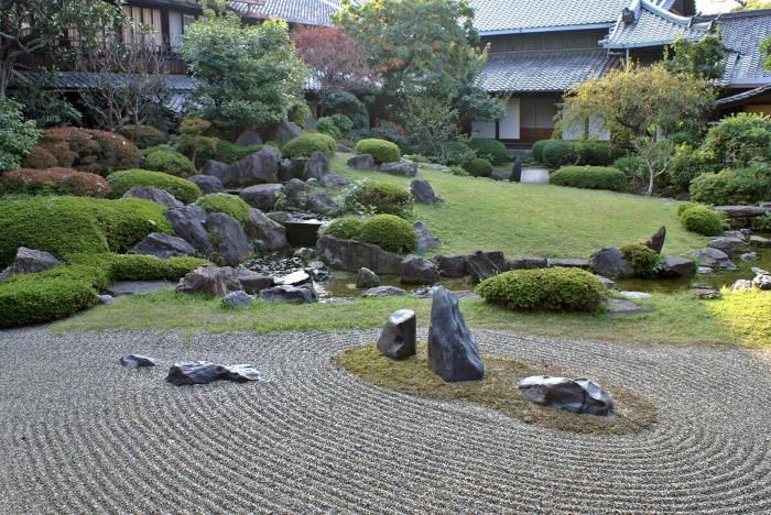 حديقة صخرية على الطراز الياباني