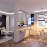 ideen om å bruke lys design i et vakkert bilde i leilighetsstil