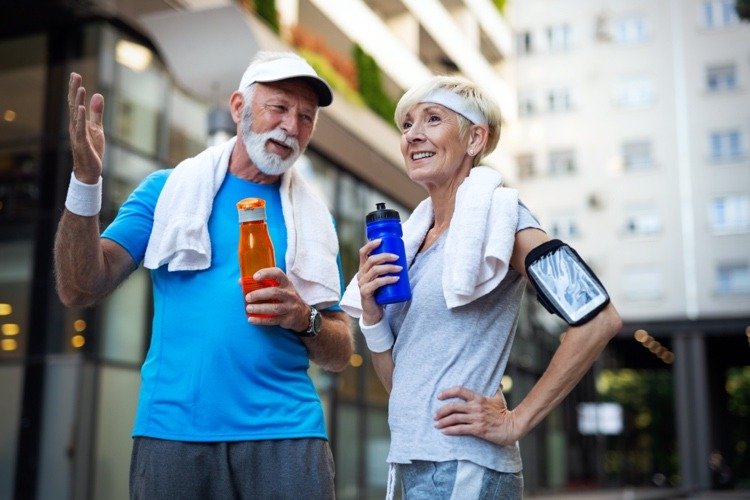 Motion reducerer kortisol, når du er glad og rask i alderdommen