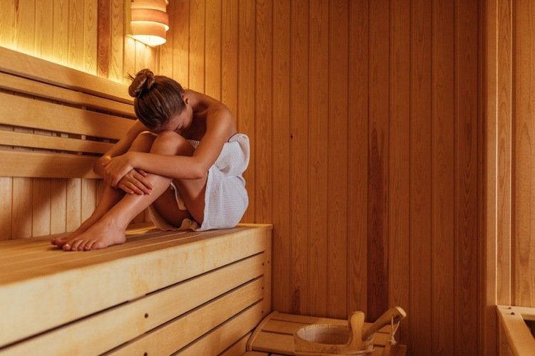 Cortisol stiger på grund af varmestress i saunaen