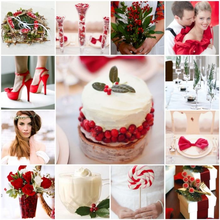 ideer-tranebær-rød-bryllup-dekoration-jul