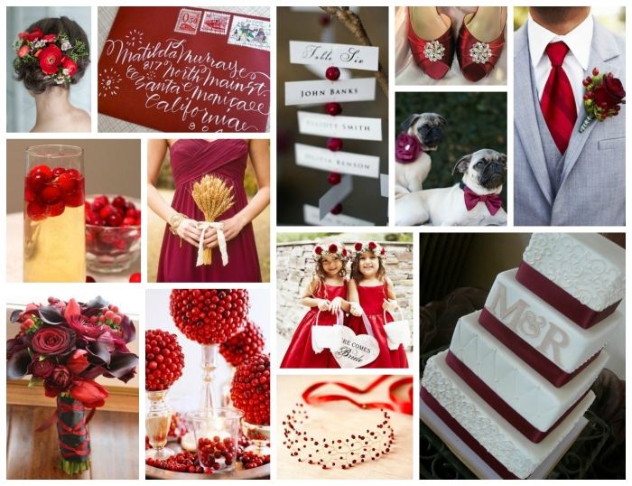 ideer-tranebær-rød-bryllup-dekoration-styling