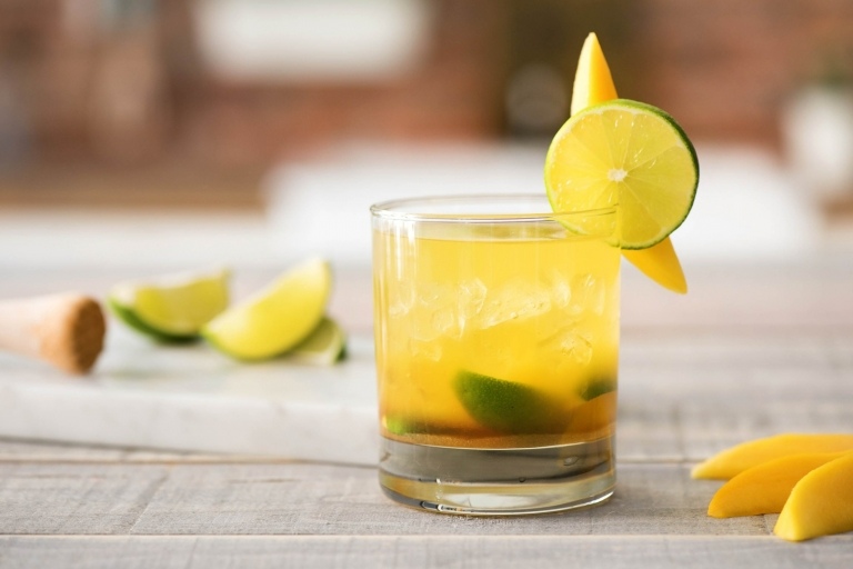 Mango Caipirinha Opskrift Simpelthen Brasilien Rum Cachata Sommer Cocktails