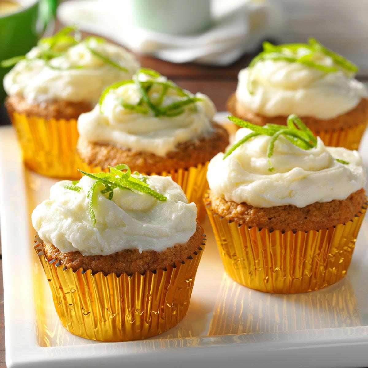 Caipirinha Opskrift Muffins Lime Cupcakes Bage Frosting Let