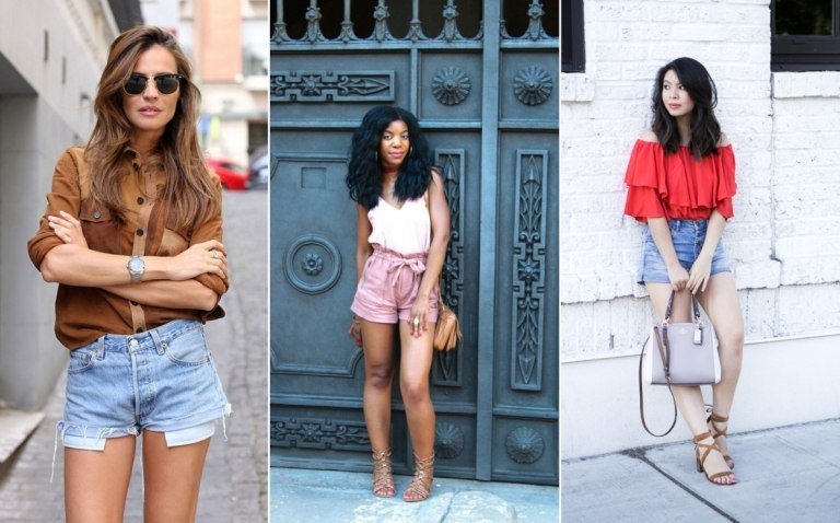 Kvinders shorts trends til sommeren 2019 og outfit -ideer