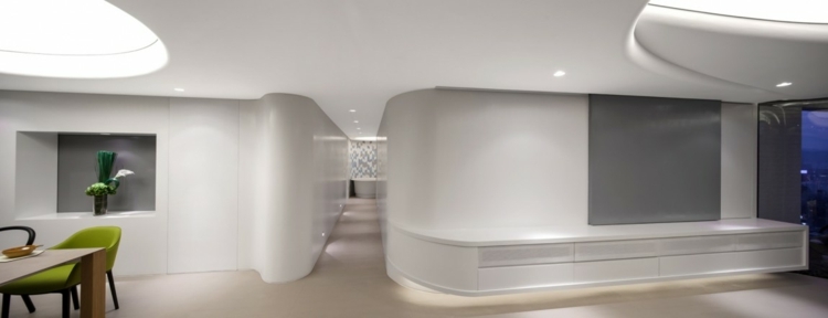 loft design belysning korridor soveværelse badeværelse lowboard organisk