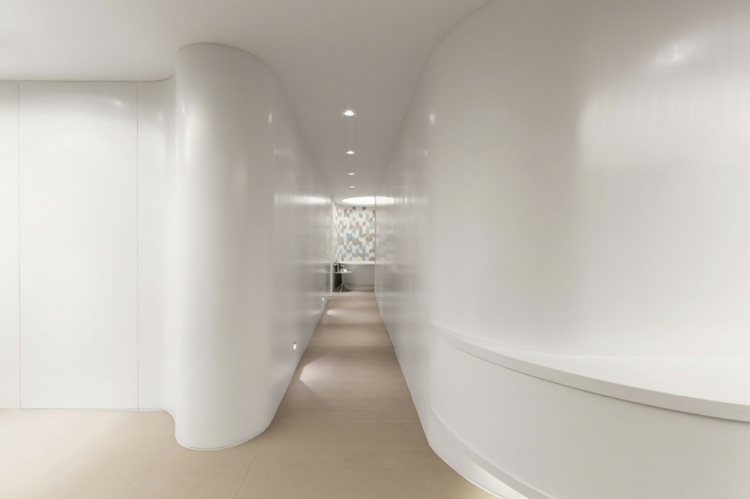 loft design belysning form organisk gang badeværelse