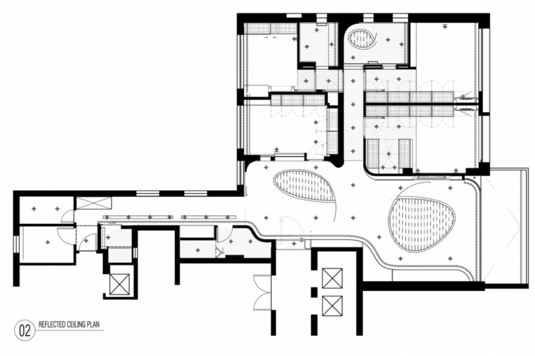 lofter design belysning plan grundplan lejlighed Kina arkitektur