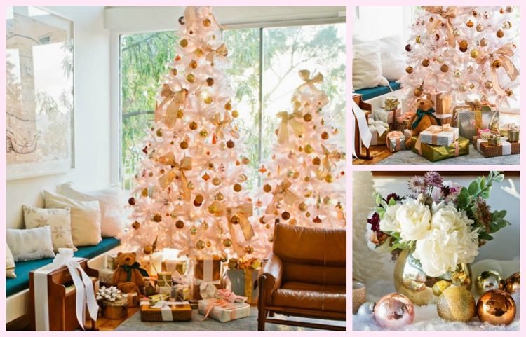 Dekoration til jul-trend-farver-pantone-rose-guld-pink