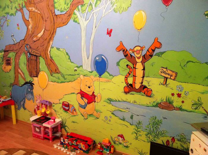 možnosť ľahkej dekorácie detskej izby