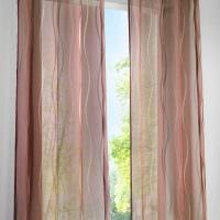idé om lys indretning af gardiner foto