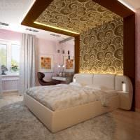 alternativ för snygg dekoration av sovrumsdesignfotot
