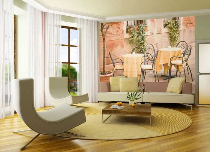 فكرة تزيين غرفة المعيشة بألوان زاهية
