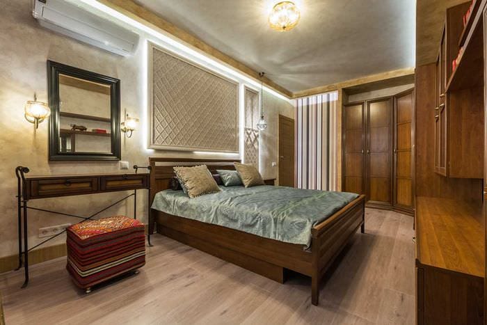 ideea tencuielii decorative originale în proiectarea unui apartament