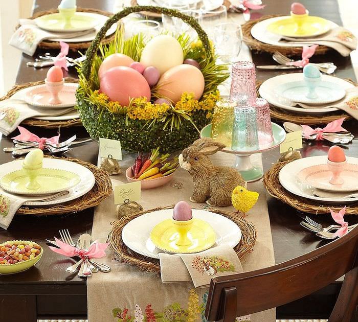 DIY húsvéti asztaldísz