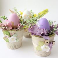 DIY Πασχαλινά μπουκέτα με λουλούδια