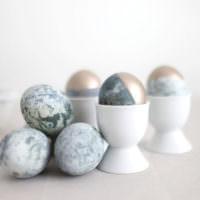 DIY marmorfärger till påsk