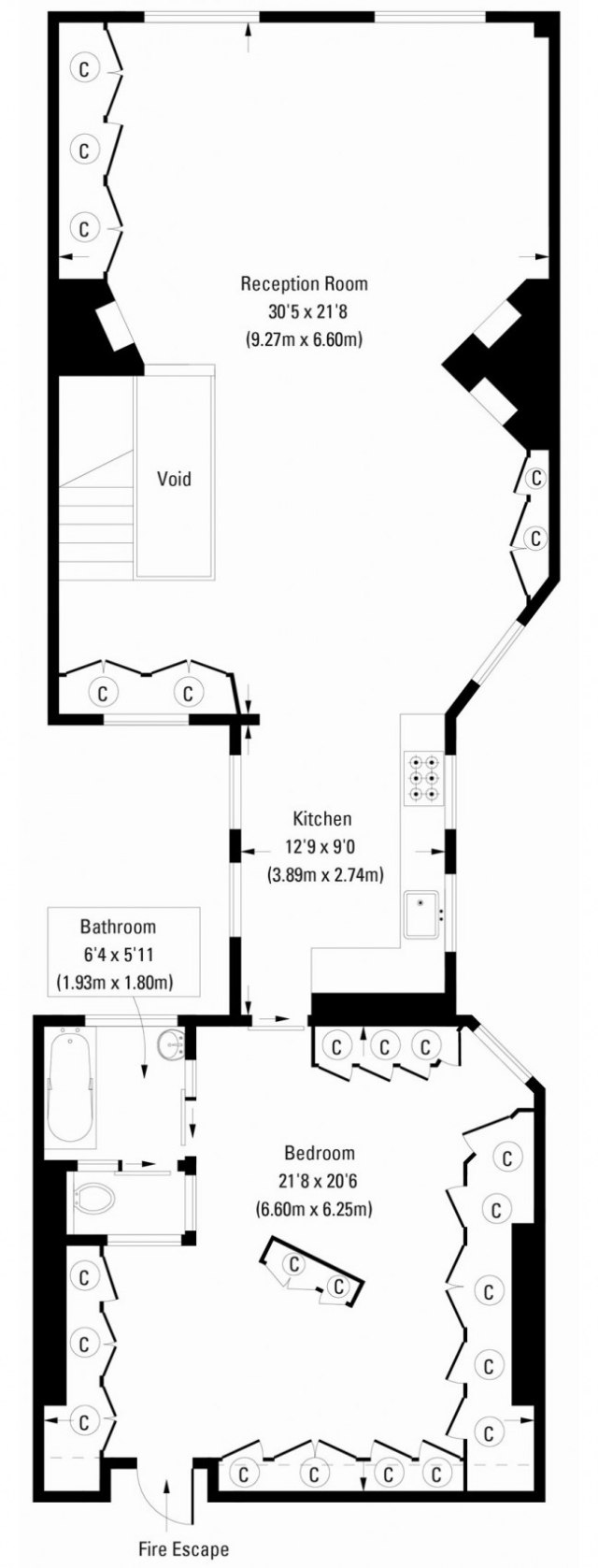 lejlighed-bueskytte-gadeplan