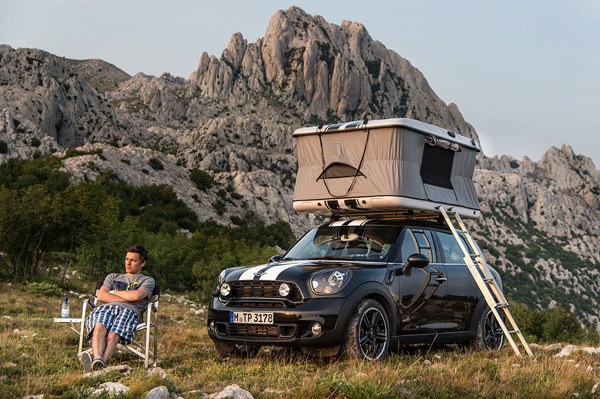 campingferie mini landsmand med tagtelt