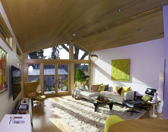 Moderne enfamiliehusarkitekturdesign boligareal-adgang til friluft-Jills moderne Berkeley-bungalow