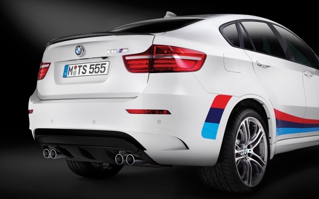 BMW X6 M Design Edition aerodynamik bag et blik