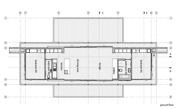 Byggeplan pavillon