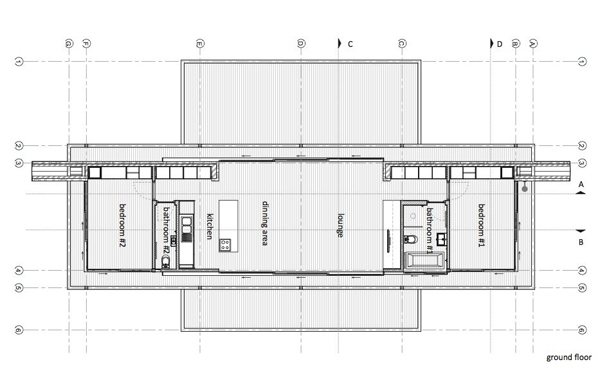 Byggeplan pavillon