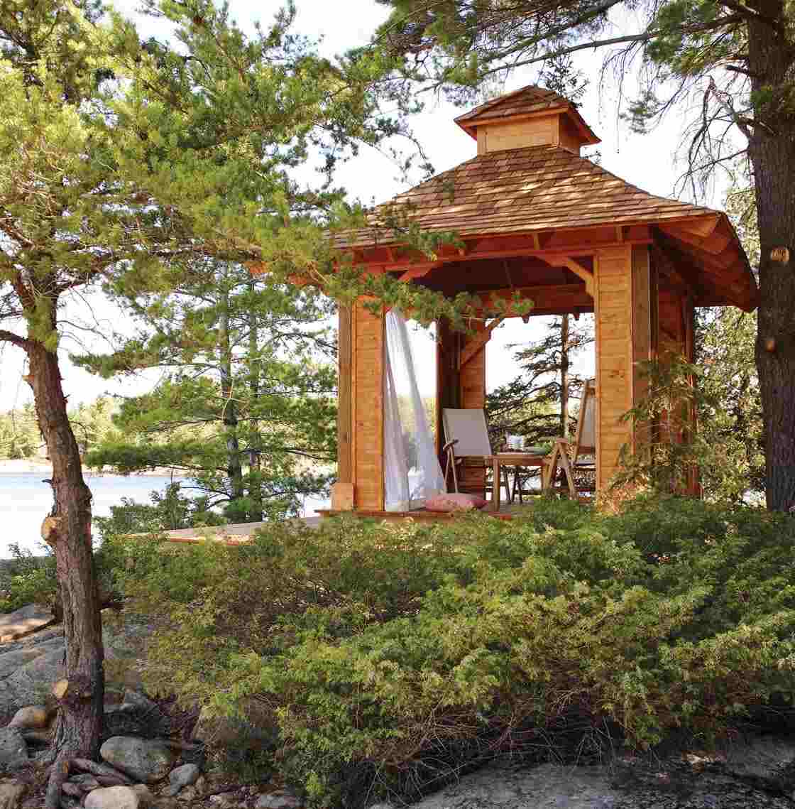 træpavillon bygningstyper havedesign