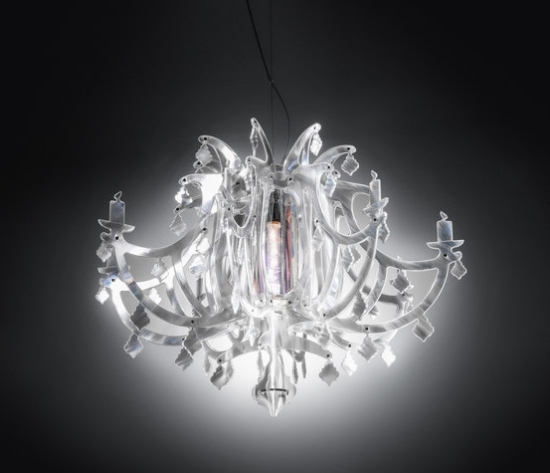 italiensk designerbelysning af slamp ginetta