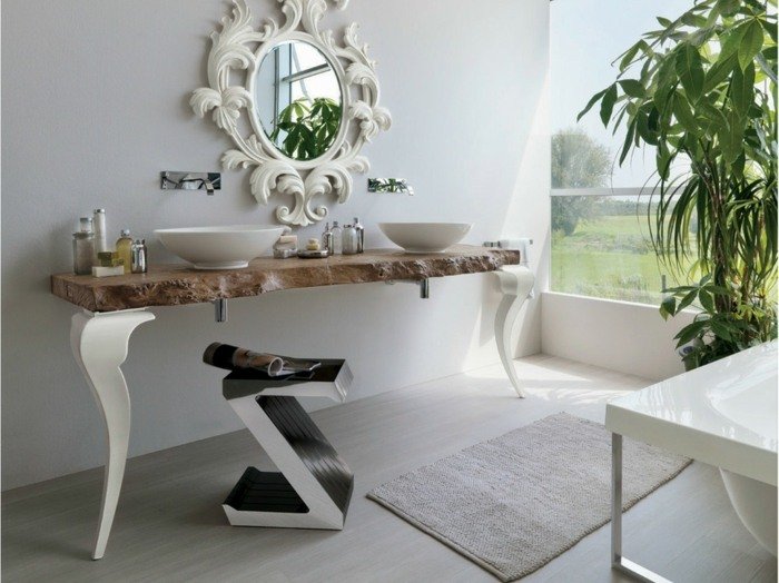 Designer møbler forfængelighed spejl badeværelsesmøbler