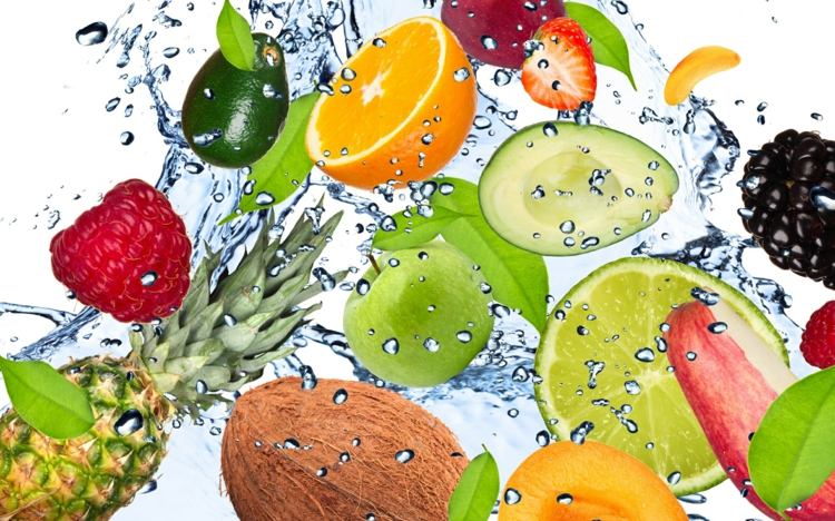 detox vand organiske produkter-sunde fødevarer-drikkevarer-opskrifter