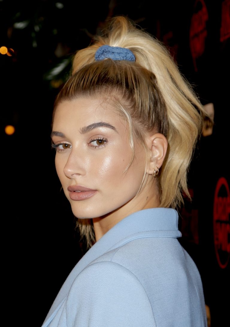 Hårtilbehør Scrunchie Hailey Baldwin Frisurer blondt hår