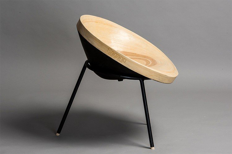 designprisvinder stol træfiner moderne