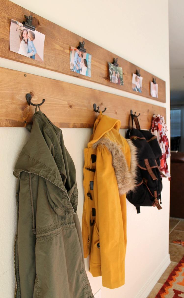 DIY garderobe træpelskrog er let at bygge selv