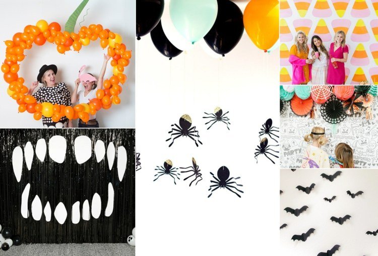 Lav din egen Halloween -baggrund til fotos og som dekoration
