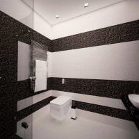 идеята за красива бяла интериорна снимка на банята
