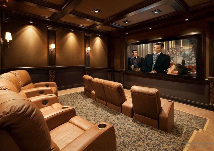 iluminat home theater