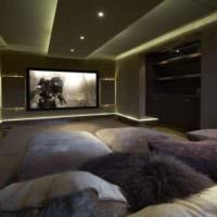 iluminat interior pentru home theater
