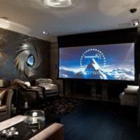 decor interior home theater