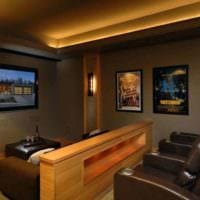 idei de amenajare a designului home theater